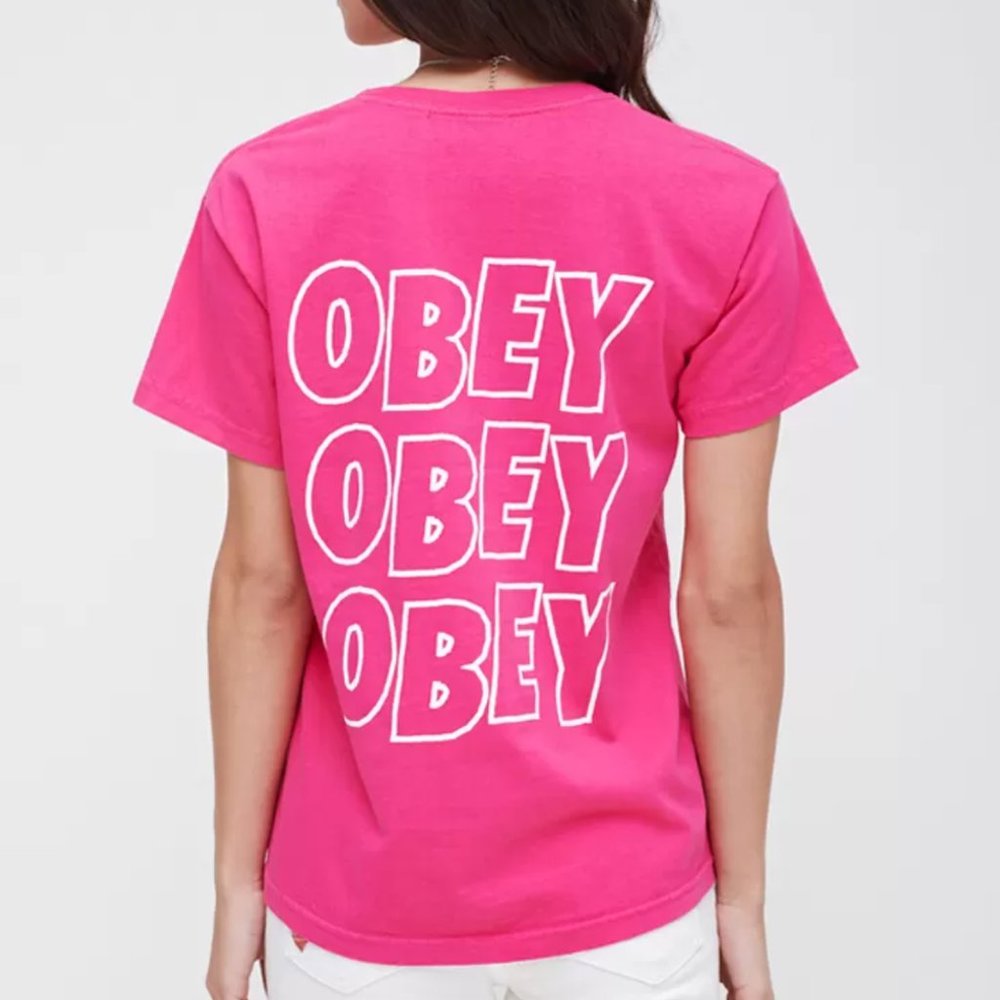 OBEY Jumbo Logo Graphic Tee